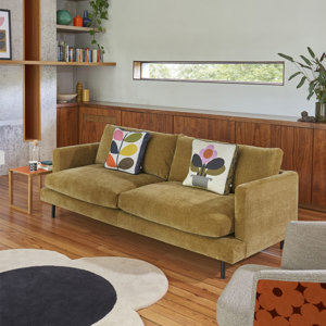 Larch Two Seater Fabric Sofa